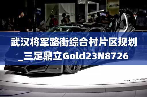 武汉将军路街综合村片区规划_三足鼎立Gold23N8726