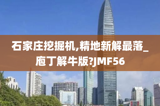 石家庄挖掘机,精地新解最落_庖丁解牛版?JMF56