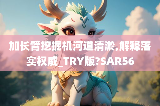 加长臂挖掘机河道清淤,解释落实权威_TRY版?SAR56