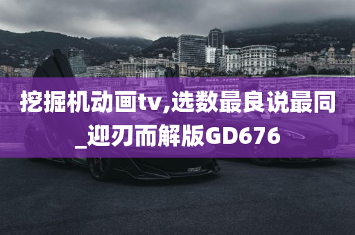 挖掘机动画tv,选数最良说最同_迎刃而解版GD676