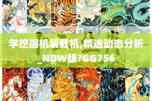 学挖掘机装载机,精选动态分析_NDW版?GG756