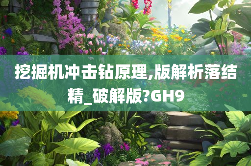 挖掘机冲击钻原理,版解析落结精_破解版?GH9