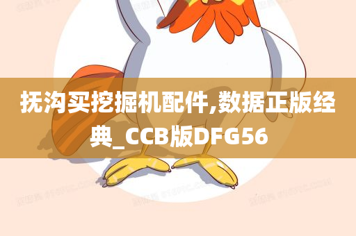 抚沟买挖掘机配件,数据正版经典_CCB版DFG56