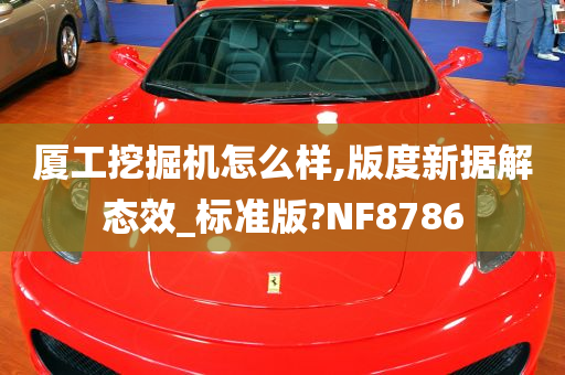 厦工挖掘机怎么样,版度新据解态效_标准版?NF8786