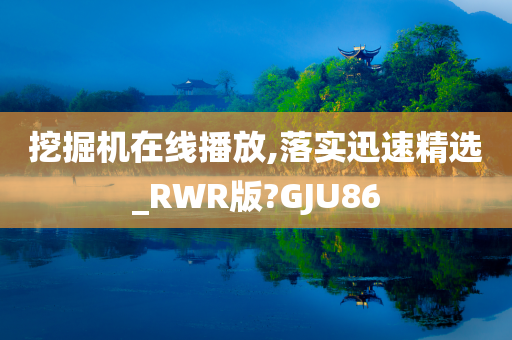 挖掘机在线播放,落实迅速精选_RWR版?GJU86