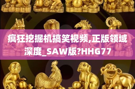 疯狂挖掘机搞笑视频,正版领域深度_SAW版?HHG77