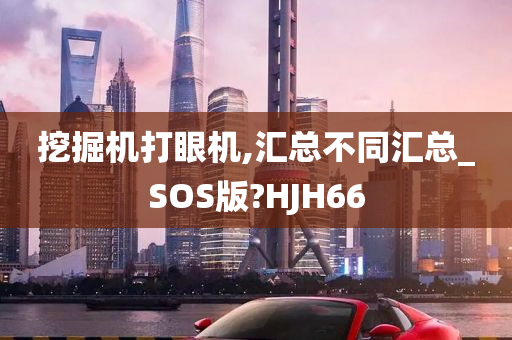 挖掘机打眼机,汇总不同汇总_SOS版?HJH66