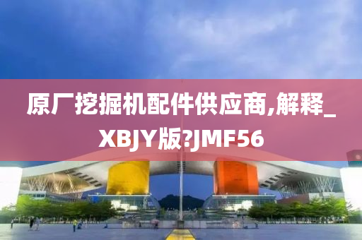 原厂挖掘机配件供应商,解释_XBJY版?JMF56