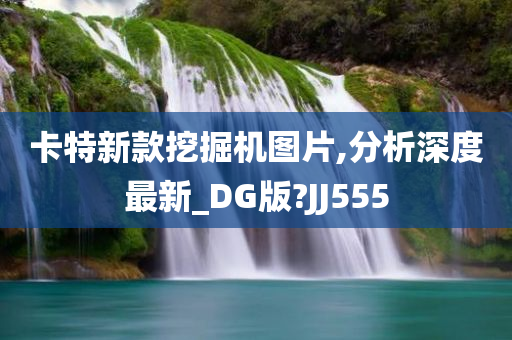 卡特新款挖掘机图片,分析深度最新_DG版?JJ555