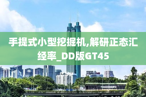 手提式小型挖掘机,解研正态汇经率_DD版GT45