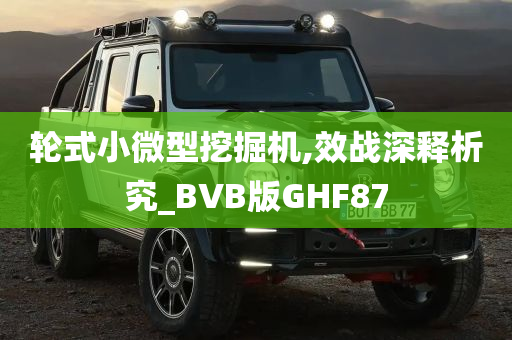 轮式小微型挖掘机,效战深释析究_BVB版GHF87