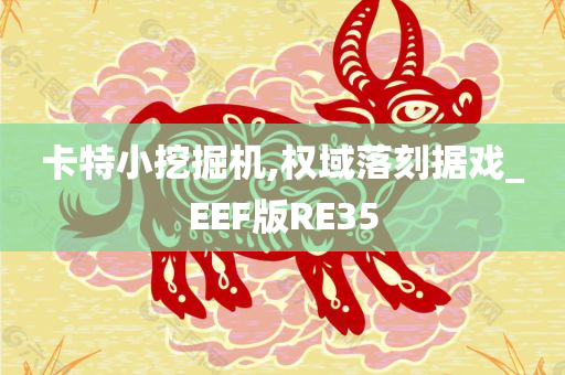 卡特小挖掘机,权域落刻据戏_EEF版RE35