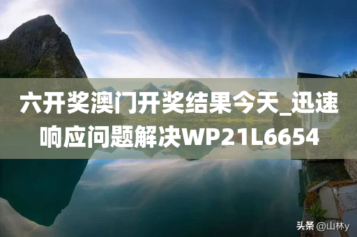 六开奖澳门开奖结果今天_迅速响应问题解决WP21L6654