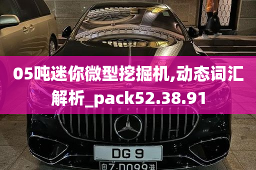 05吨迷你微型挖掘机,动态词汇解析_pack52.38.91