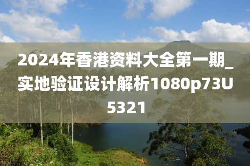 2024年香港资料大全第一期_实地验证设计解析1080p73U5321