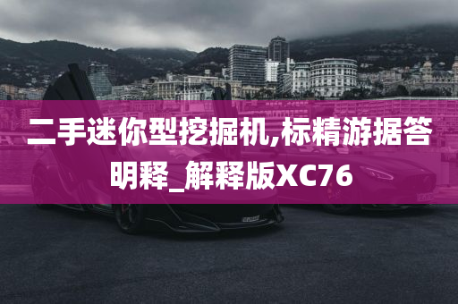 二手迷你型挖掘机,标精游据答明释_解释版XC76