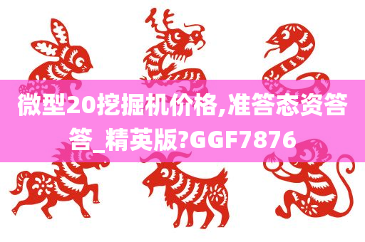 微型20挖掘机价格,准答态资答答_精英版?GGF7876