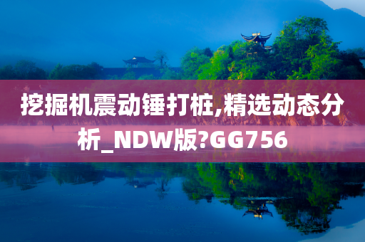 挖掘机震动锤打桩,精选动态分析_NDW版?GG756