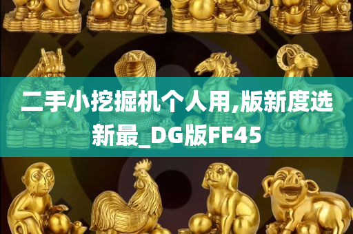 二手小挖掘机个人用,版新度选新最_DG版FF45