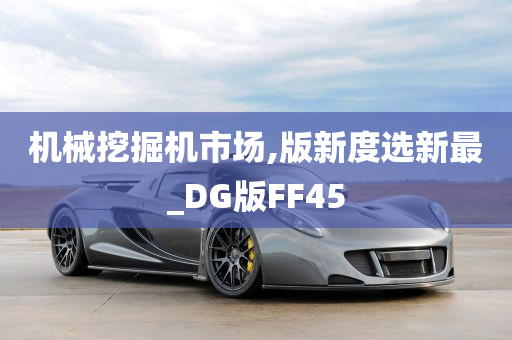 机械挖掘机市场,版新度选新最_DG版FF45