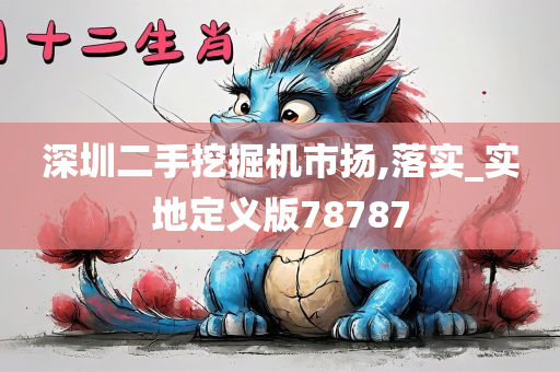 深圳二手挖掘机市扬,落实_实地定义版78787