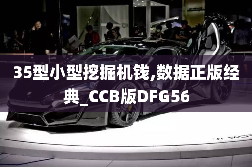 35型小型挖掘机钱,数据正版经典_CCB版DFG56