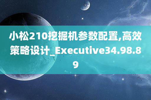 小松210挖掘机参数配置,高效策略设计_Executive34.98.89