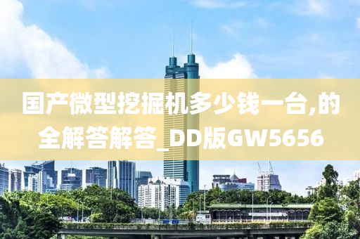 国产微型挖掘机多少钱一台,的全解答解答_DD版GW5656