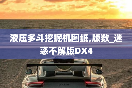 液压多斗挖掘机图纸,版数_迷惑不解版DX4