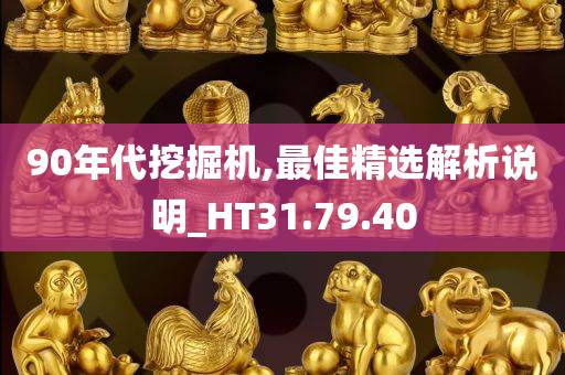 90年代挖掘机,最佳精选解析说明_HT31.79.40