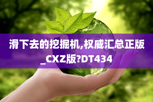 滑下去的挖掘机,权威汇总正版_CXZ版?DT434