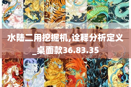 水陆二用挖掘机,诠释分析定义_桌面款36.83.35