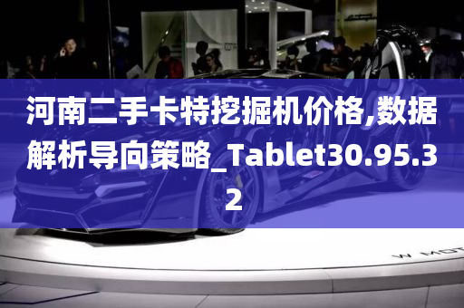 河南二手卡特挖掘机价格,数据解析导向策略_Tablet30.95.32