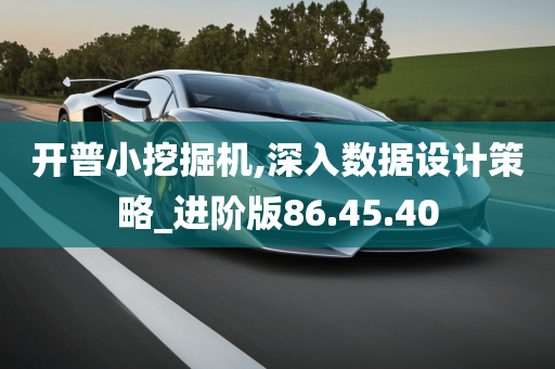 开普小挖掘机,深入数据设计策略_进阶版86.45.40