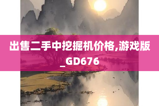 出售二手中挖掘机价格,游戏版_GD676