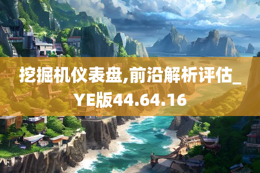 挖掘机仪表盘,前沿解析评估_YE版44.64.16